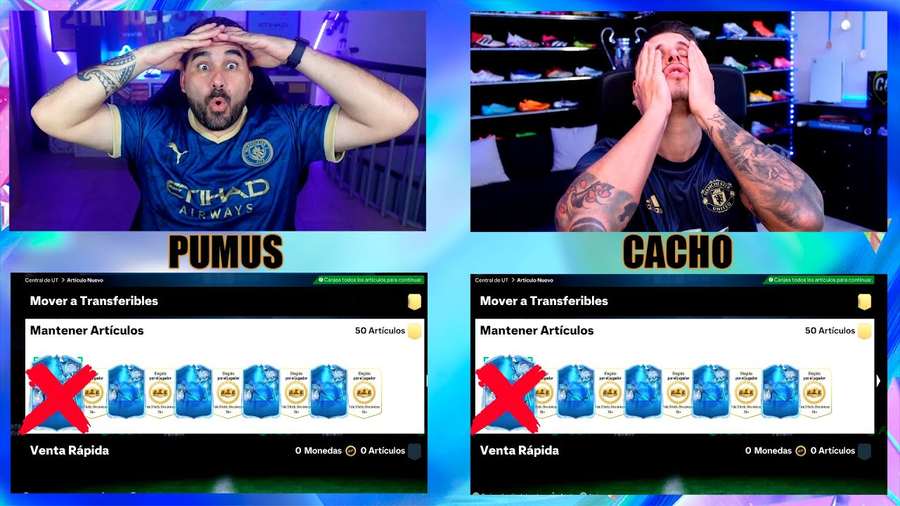 BATALLA FANTASY FC VS CACHO DESCARTANDO UN SOBRE BRUTAL !!!