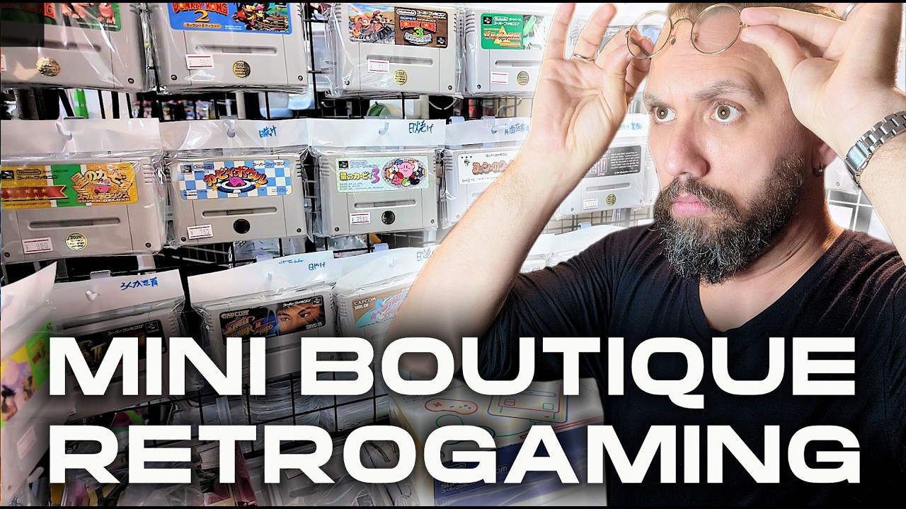 Une MINUSCULE boutique RETROGAMING à AKIHABARA ! - VLOG Japon Tokyo