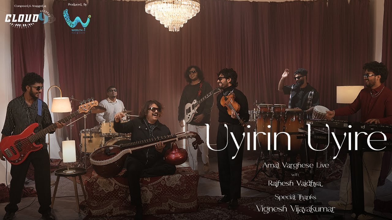 Uyirin Uyire | Cover | Amal Varghese Live with Rajhesh Vaidhya