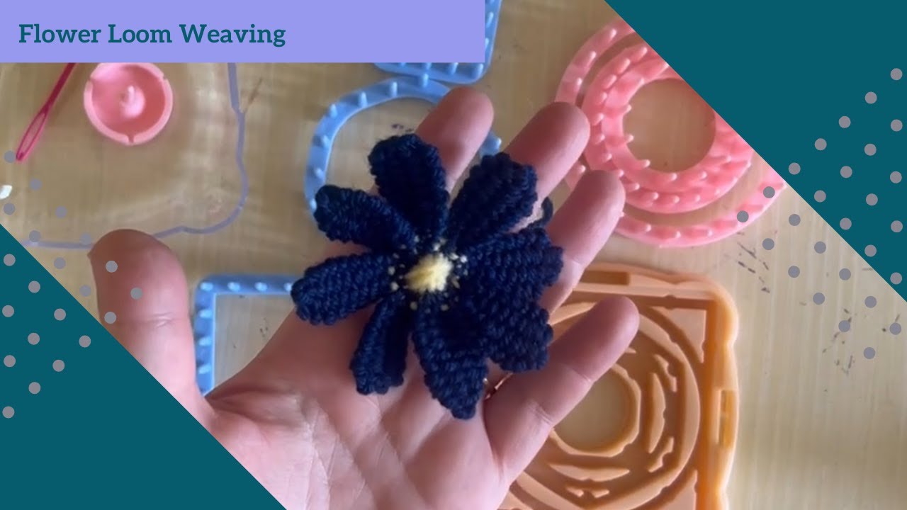Using a Flower Loom: 8 Petal Plain Weave