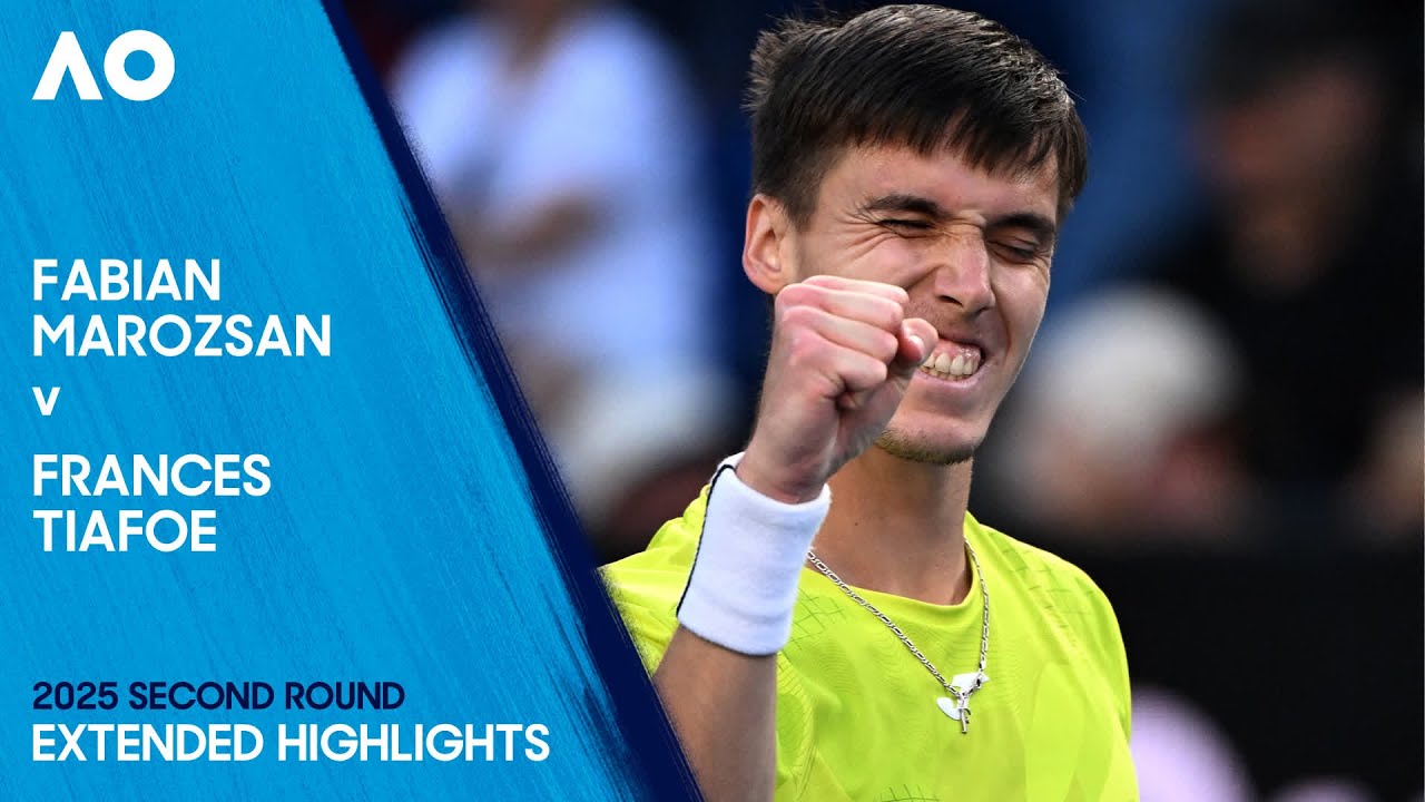 Fabian Marozsan v Frances Tiafoe Extended Highlights | Australian Open 2025 Second Round