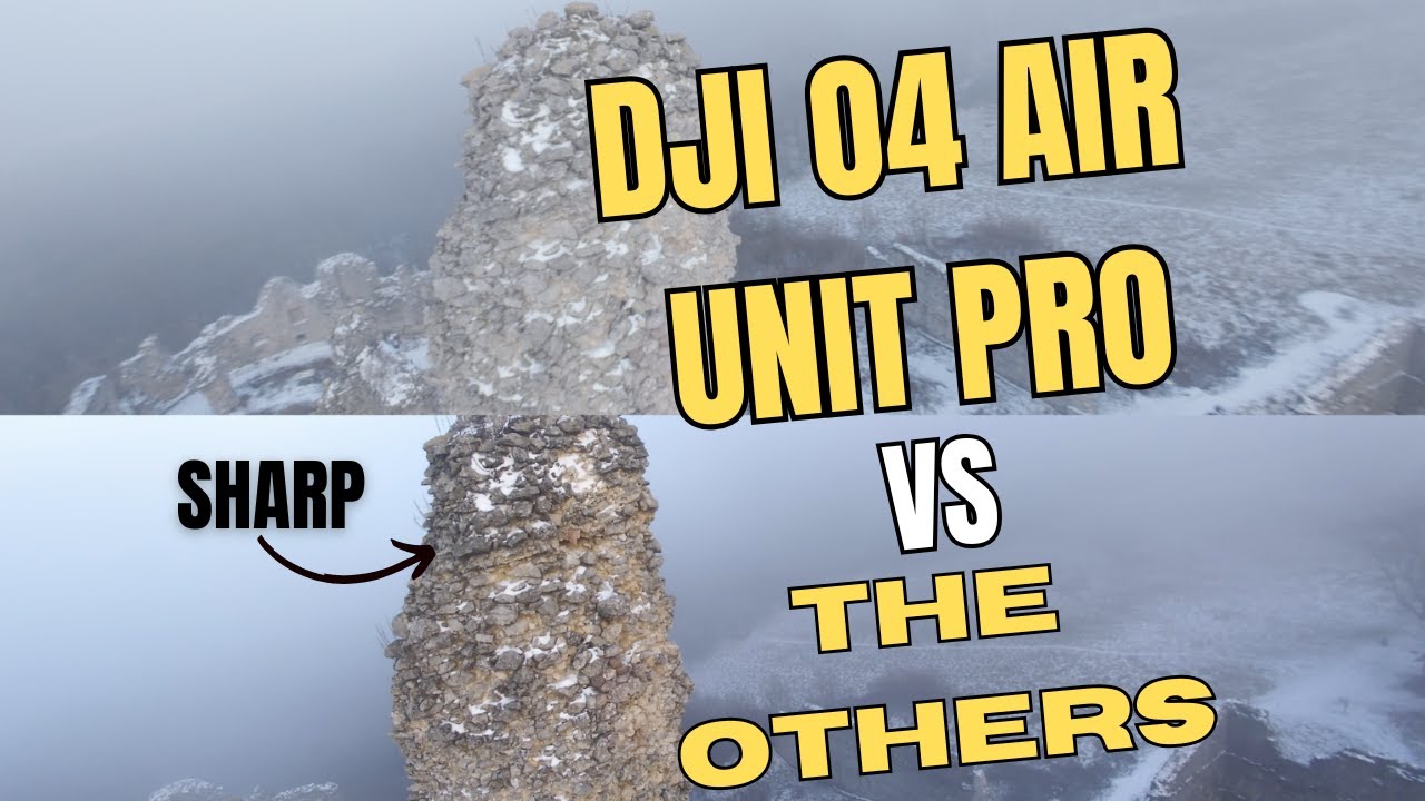 DJI O4 Air Unit Pro против DJI O3 и Walksnail Moonlight 4K