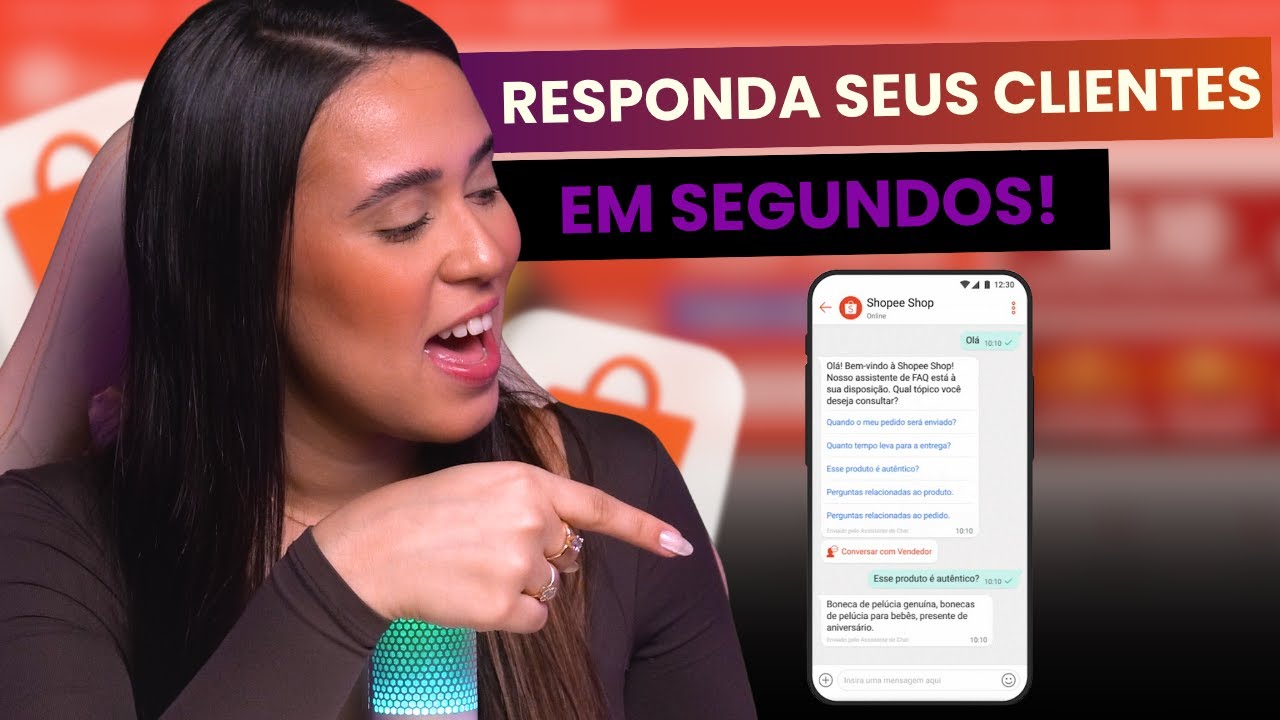 Como Ativar o Assistente de Chat da Shopee (F&aacute;cil e R&aacute;pido!)