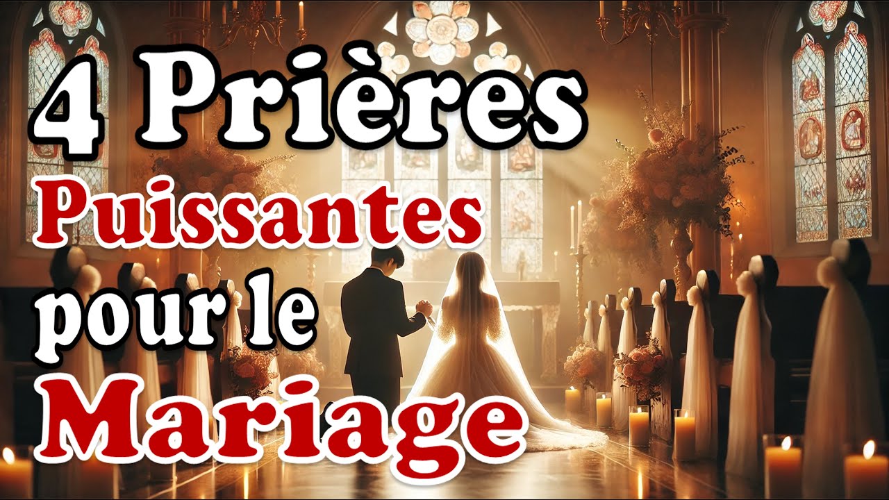 4 Pri&egrave;res Puissantes pour le Mariage #pri&egrave;re #mariage #jesus #jesuschrist