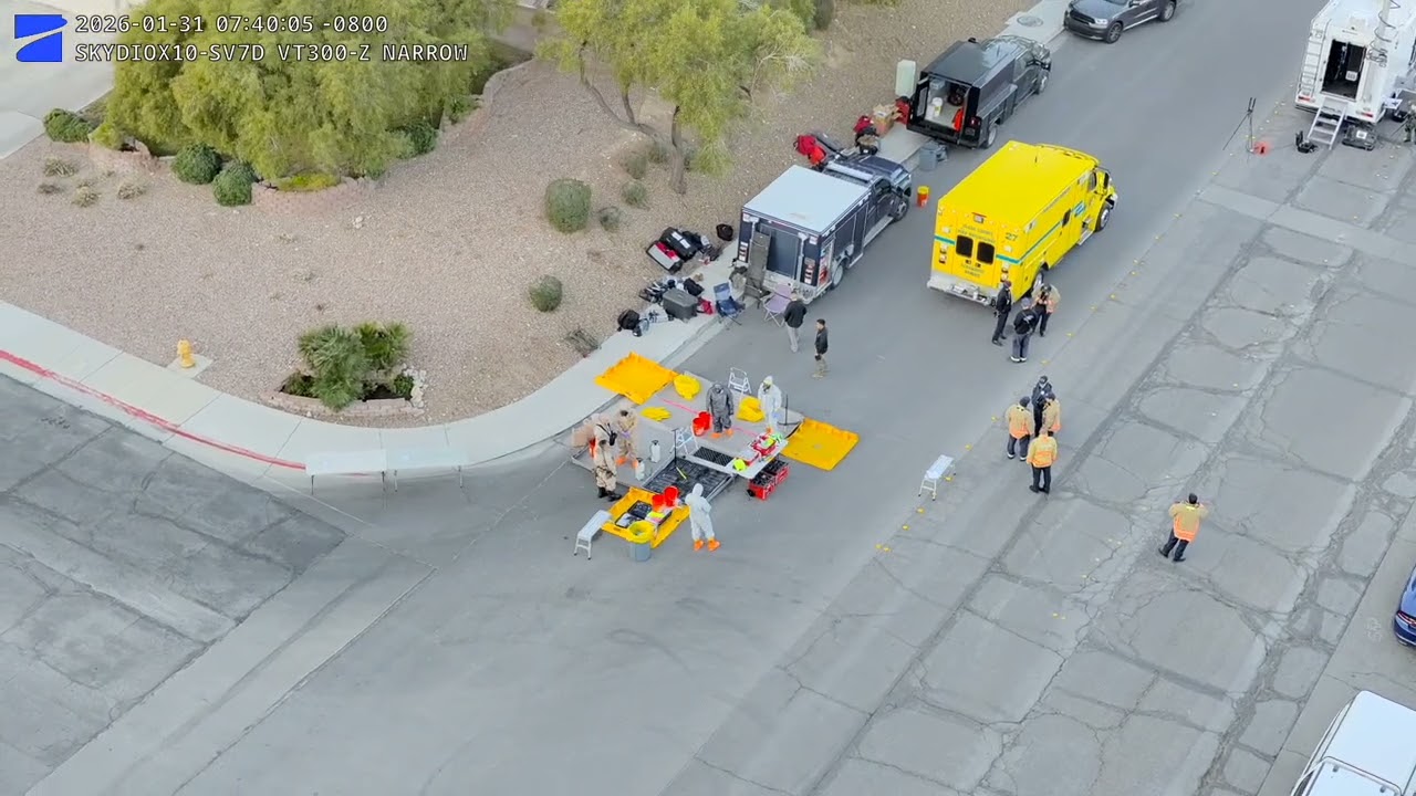 Suspected biological laboratory discovered in Northeast Las Vegas