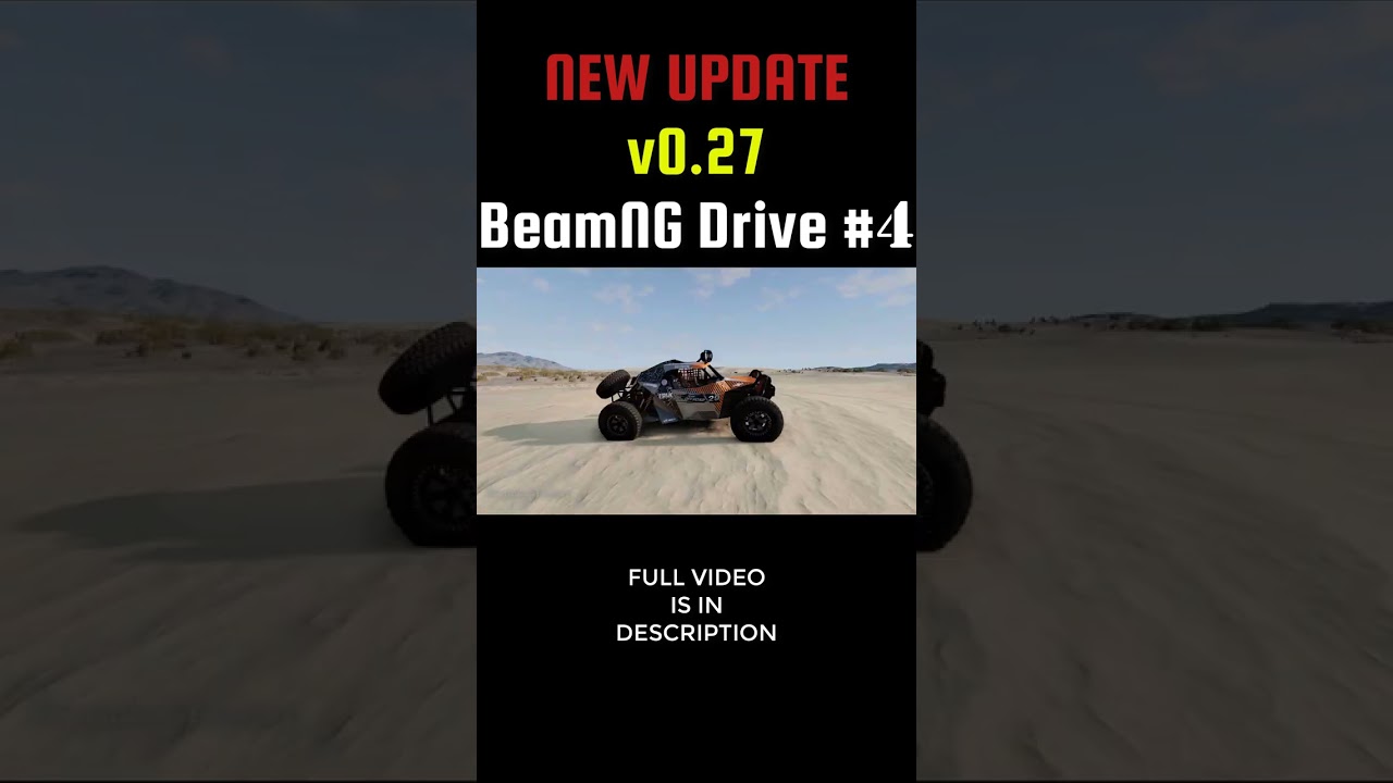 NEW UPDATE BeamNG Drive v0.27 #4 | BeamNG Drive