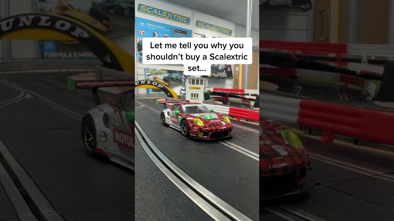 A list of reasons why you shouldn’t buy a Scalextric set… 