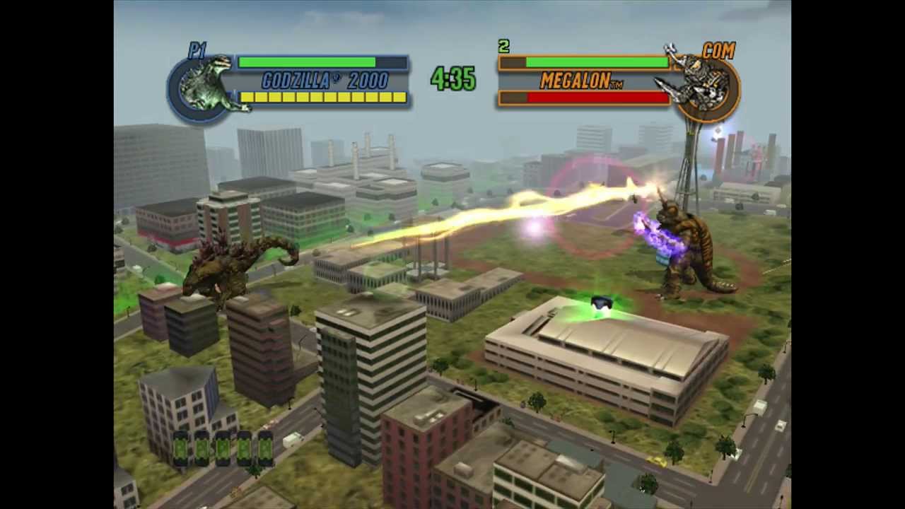 Godzilla: Save The Earth - Godzilla 2000 VS. Megalon (HARD)