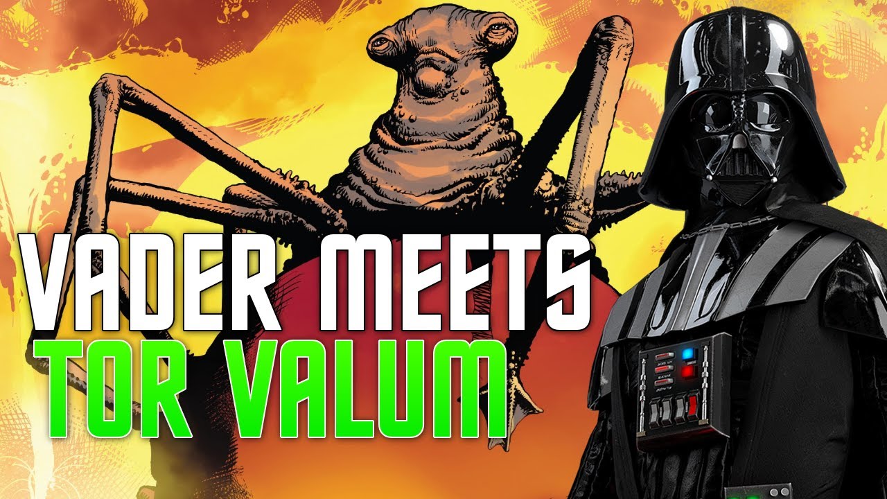 Vader meets The Eye of Webbish Bog/Tor Valum from Rise of Skywalker DELETED scenes! (Canon Comics)