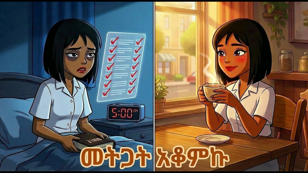 ለእግዚአብሔር መሥራትን አቁም! ከእርሱ ጋር ብቻ ሁን! | ክርስቲያን አኒሜሽን