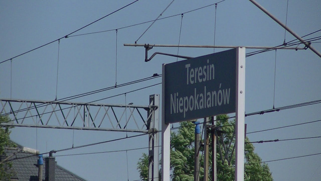 Prezentacja Stacji Kolejowej Teresin Niepokalan&oacute;w. Czerwiec 2023