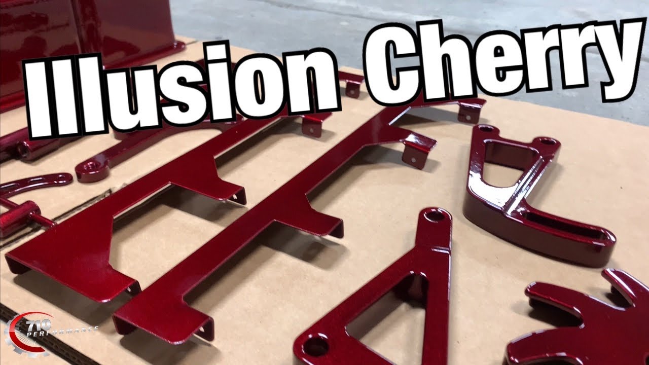 How to Powder Coat Prismatic Powders Illusion Cherry