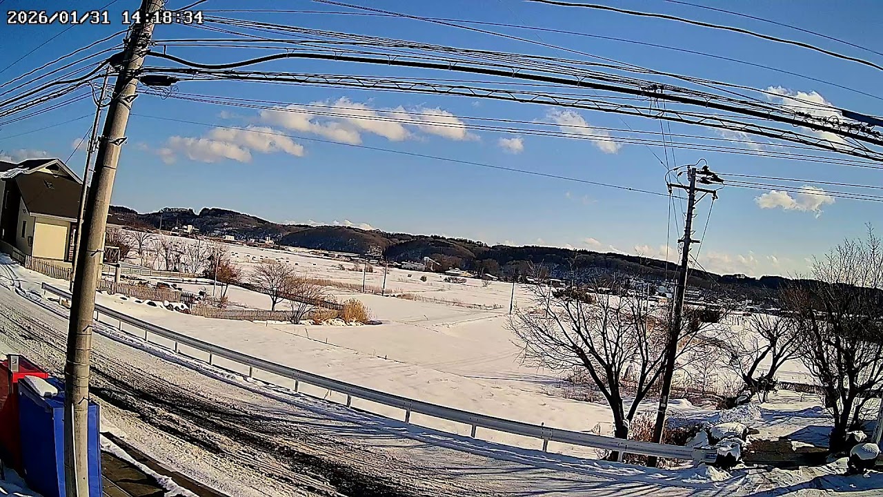 青森県十和田市相坂ライブカメラ Aomori Towada Live camera.world.cam