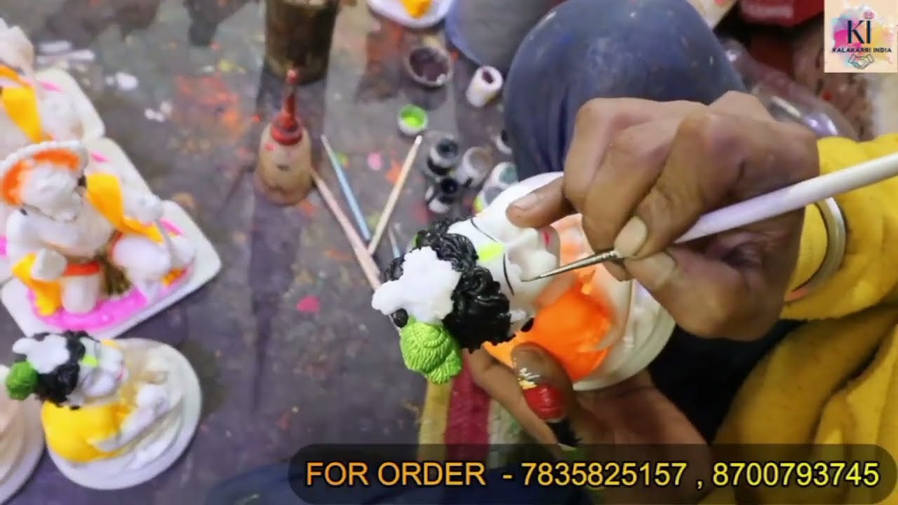 How to Make Marble powder Murti l Step by Step Murti Making Process