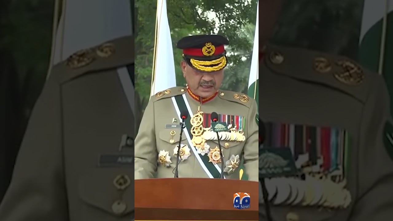 'Our Martyrs Are The Crown Of The Nation': Field Marshal Asim Munir | Geo News English