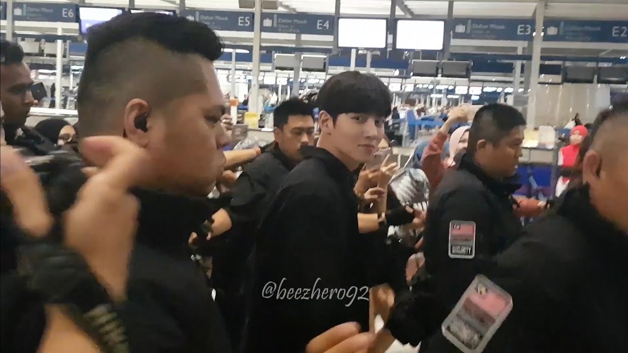 08042017 Ji Changwook Arrival at KLIA, Malaysia