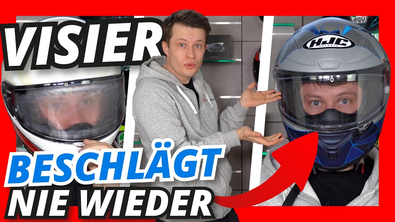 HELMVISIER BESCHLÄGT (fast) NIE WIEDER! PINLOCK - Funktion & Einbau