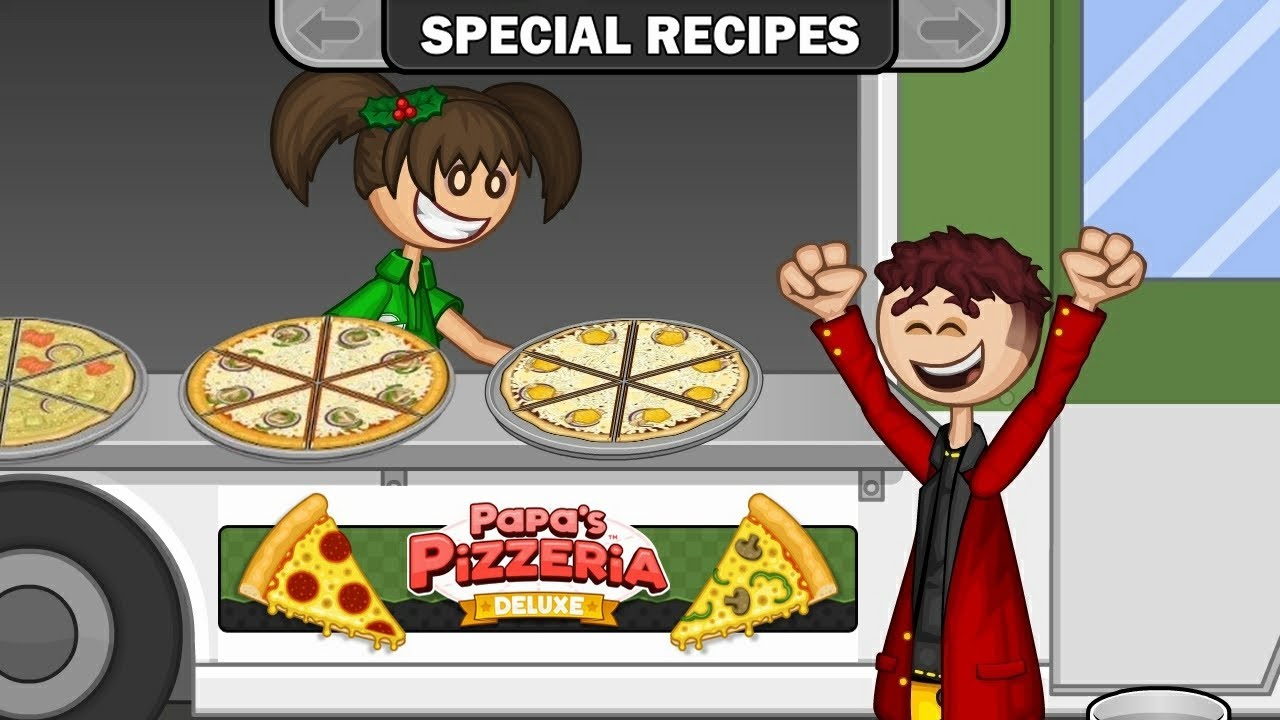 Food Truck | Making All 40 Special Recipes | Papa's Pizzeria Deluxe