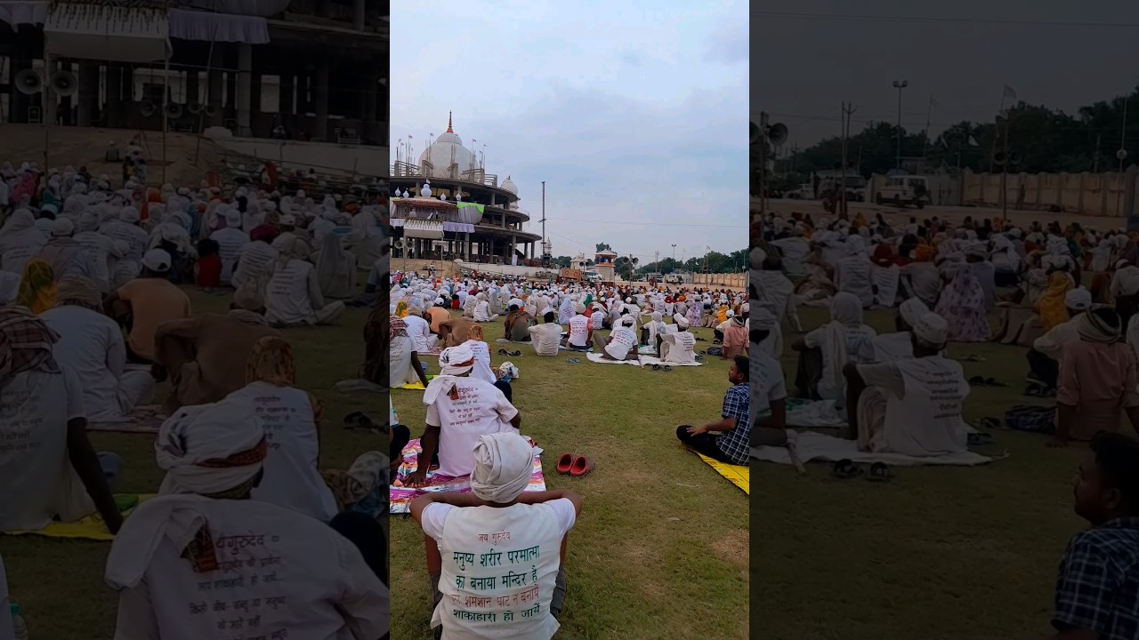 Jai Gurudev Satsang Mathura | jaigurudev satsang mathura live today