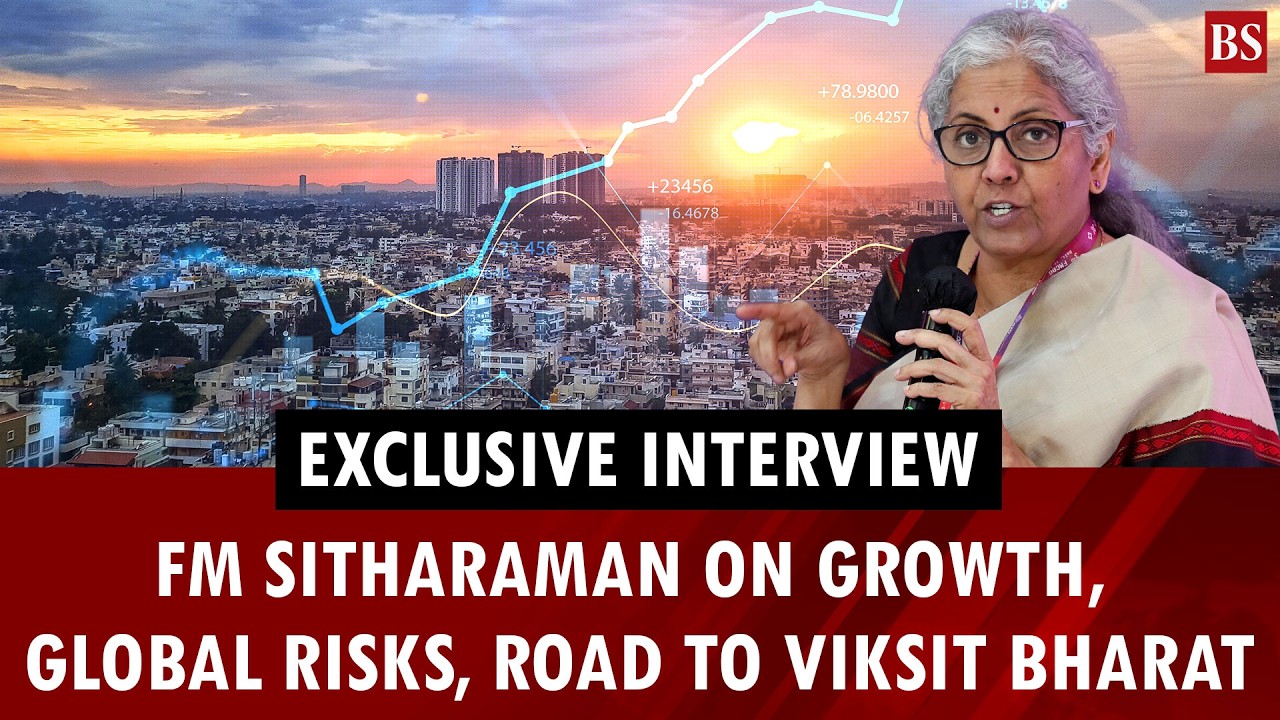 Exclusive interview: FM Sitharaman on growth, global risks, road to Viksit Bharat