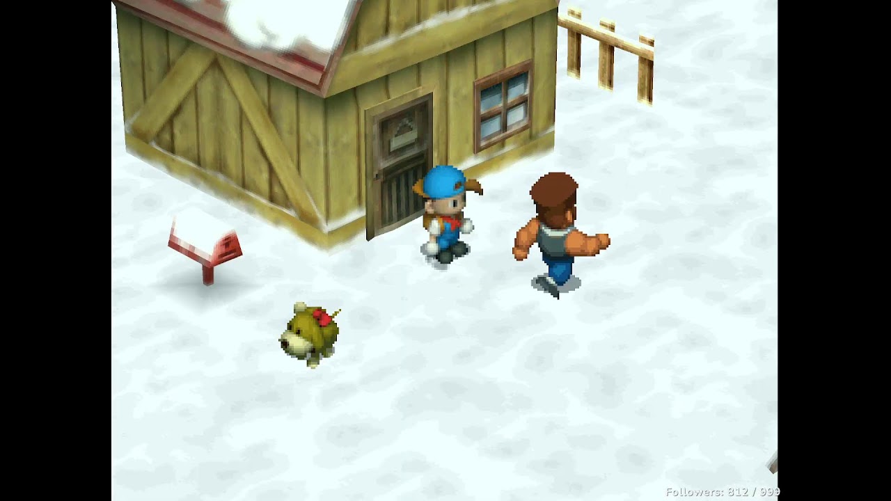 Winter is here and I am not having fun (Harvest Moon: Back to Nature)