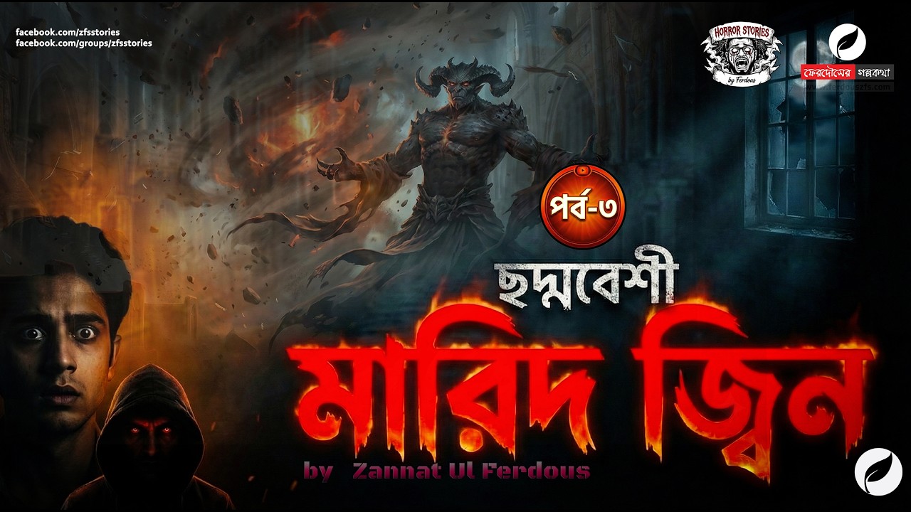 ছদ্মবেশী মারিদ জ্বিন | পর্ব-৩ | নেদারল্যান্ডসের ভয়ংকর অভিজ্ঞতা | Bangla Horror Story