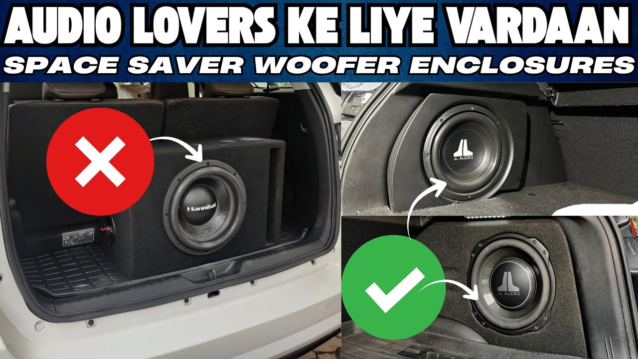 CAR AUDIO SUBWOOFERS AND STEALTH ENCLOSURES STARTING FROM 10K | CARMAN INDIA 