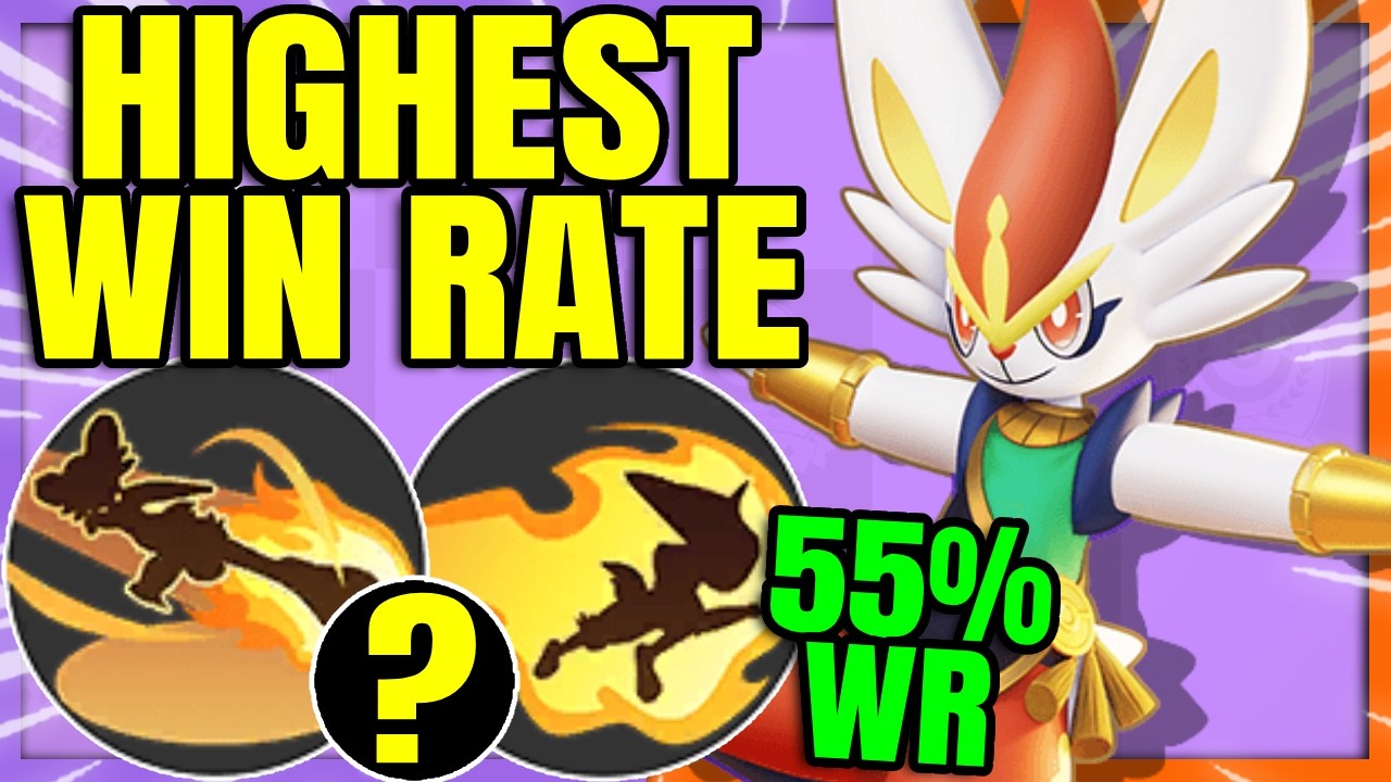 I tried the current Best Performing CINDERACE BUILD | Pokemon Unite