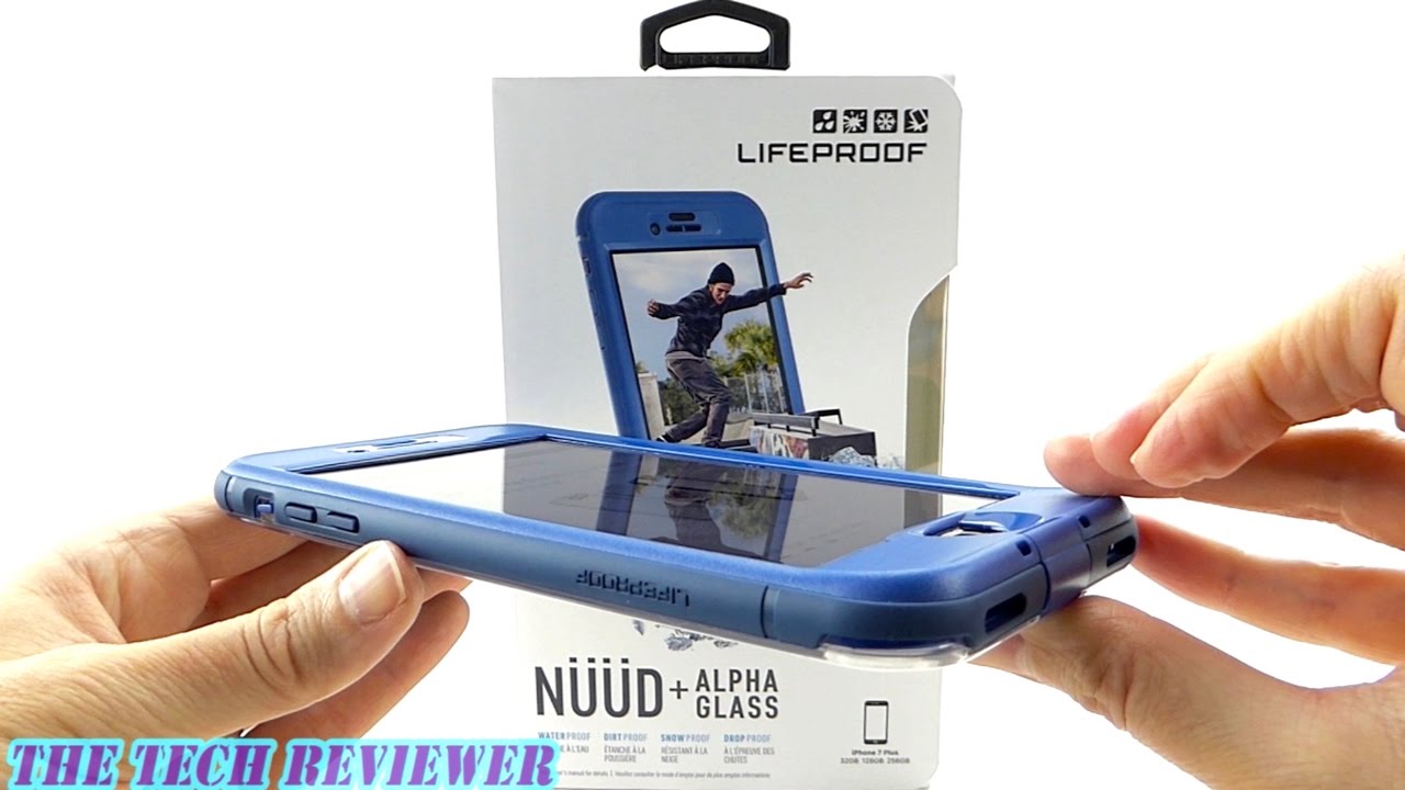 *NEW* LifeProof NUUD + Alpha Glass for iPhone 7 Plus: Installation and Review!