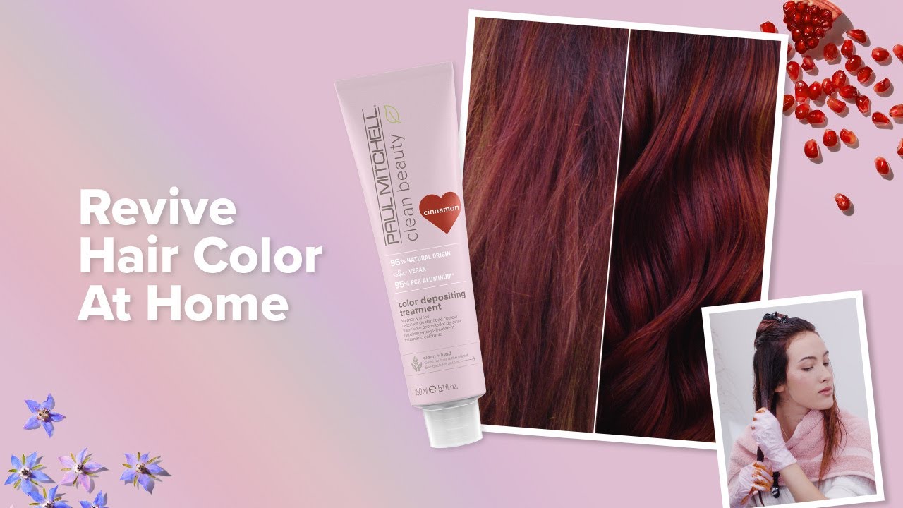 How to Revive Hair Color with Clean Beauty Color Depositing Treatment by Paul Mitchell