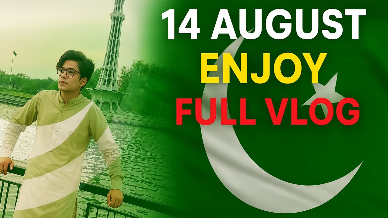 Celebrationg 14 August 2025 Pakistan Independence Day Vlog | Live with Murtaza