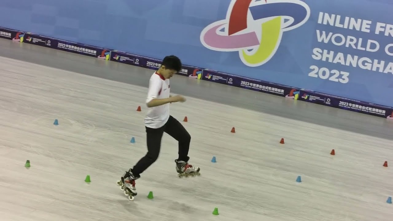 INLINE FREESTYLE WORLD CHAMPIONSHIPS SHANGHAI 2023 Battle Slalom Final (JRM)(G4)