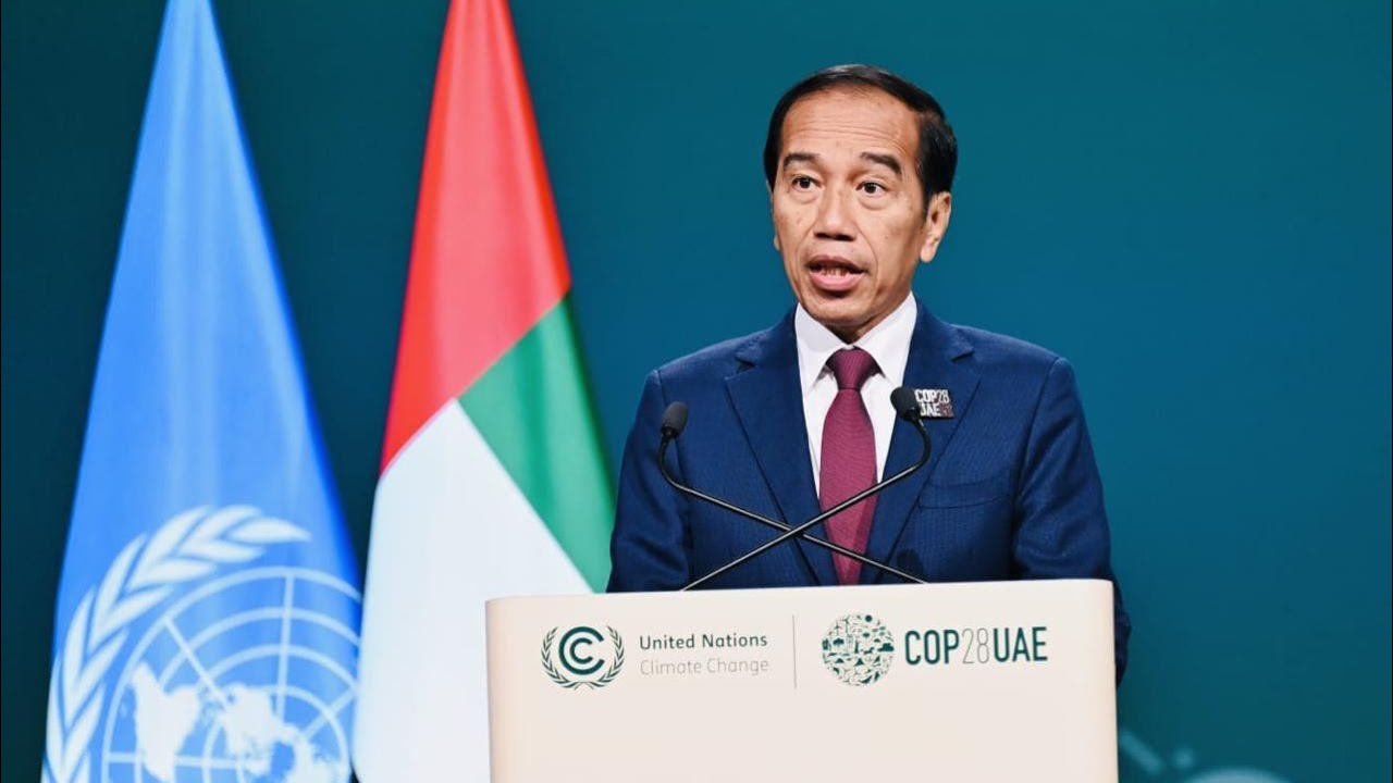 Pidato Presiden Jokowi pada KTT Perubahan Iklim COP28, Dubai, 1 Desember 2023