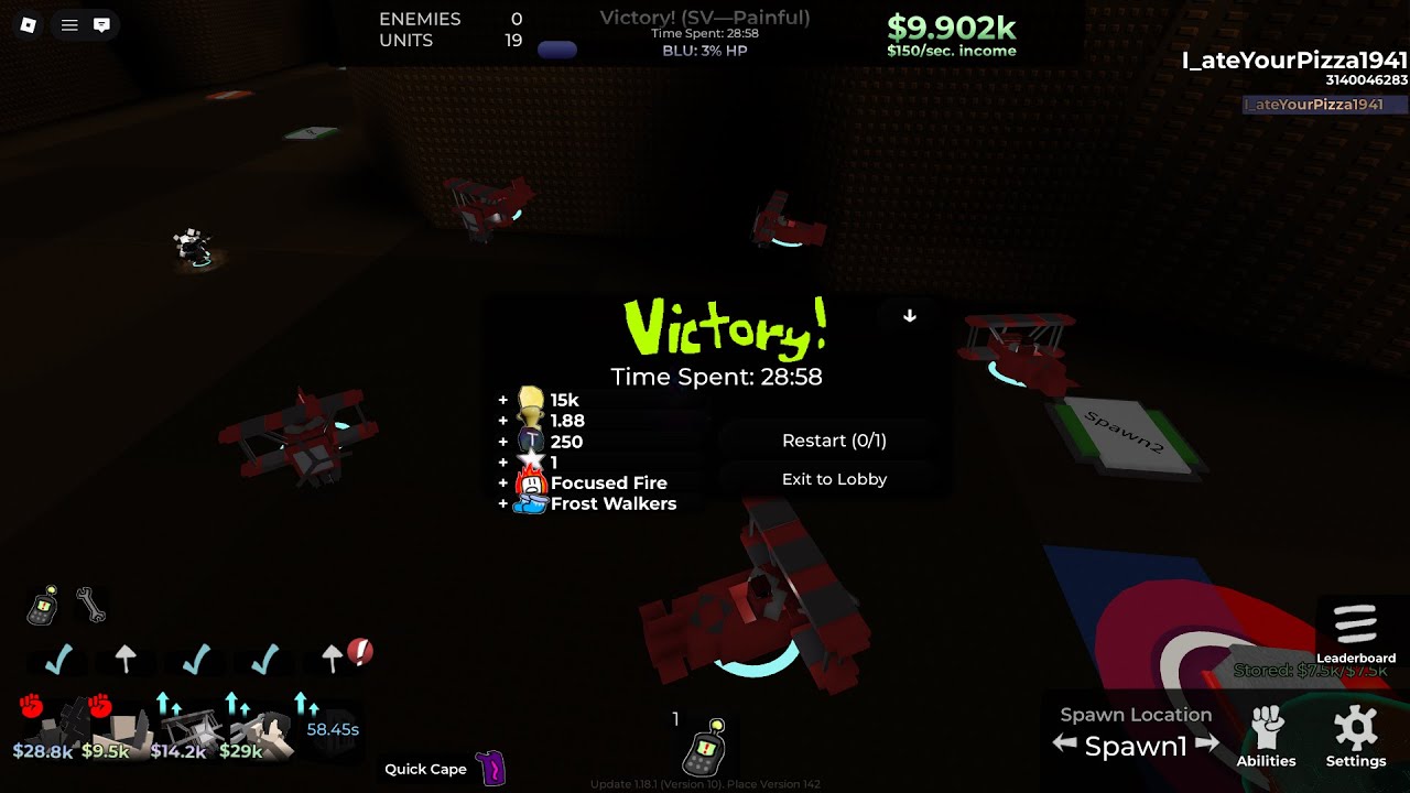The Most Scuffed Solo Blazing Wasteland Painful Victory - WTD (Solo Frost Walkers)