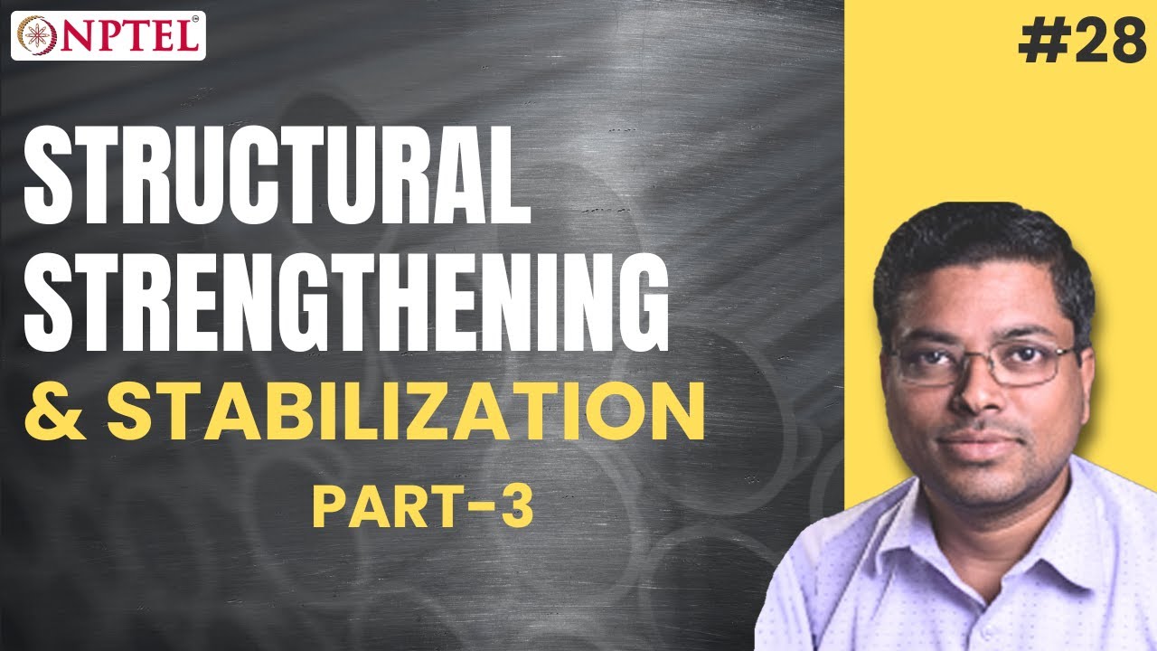 #28 Strengthening & Stabilization | Columns & Walls | Maintenance and Repair of Concrete Structures