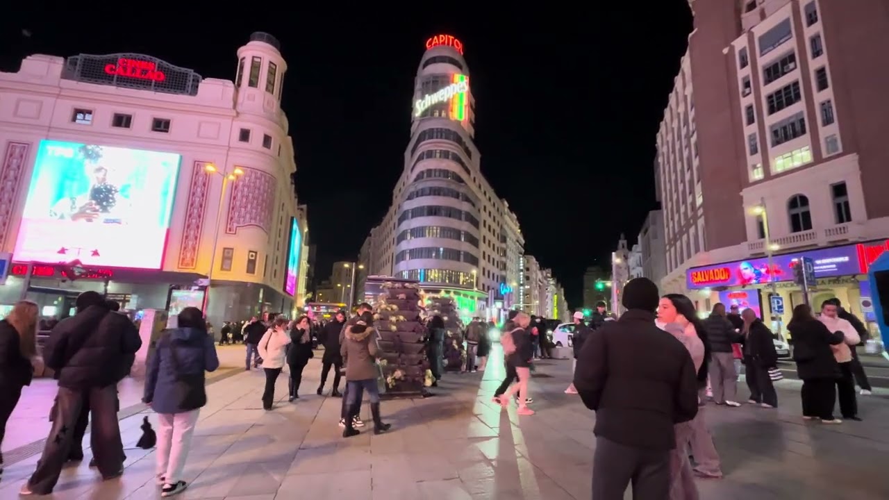 جولة في وسط العاصمة الأسبانية مدريد 