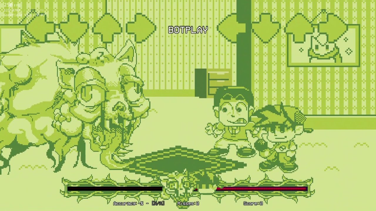 Health Inspection (Instrumental) - FNF VS Gorefield V2 (Garfield Gameboy'd) OST