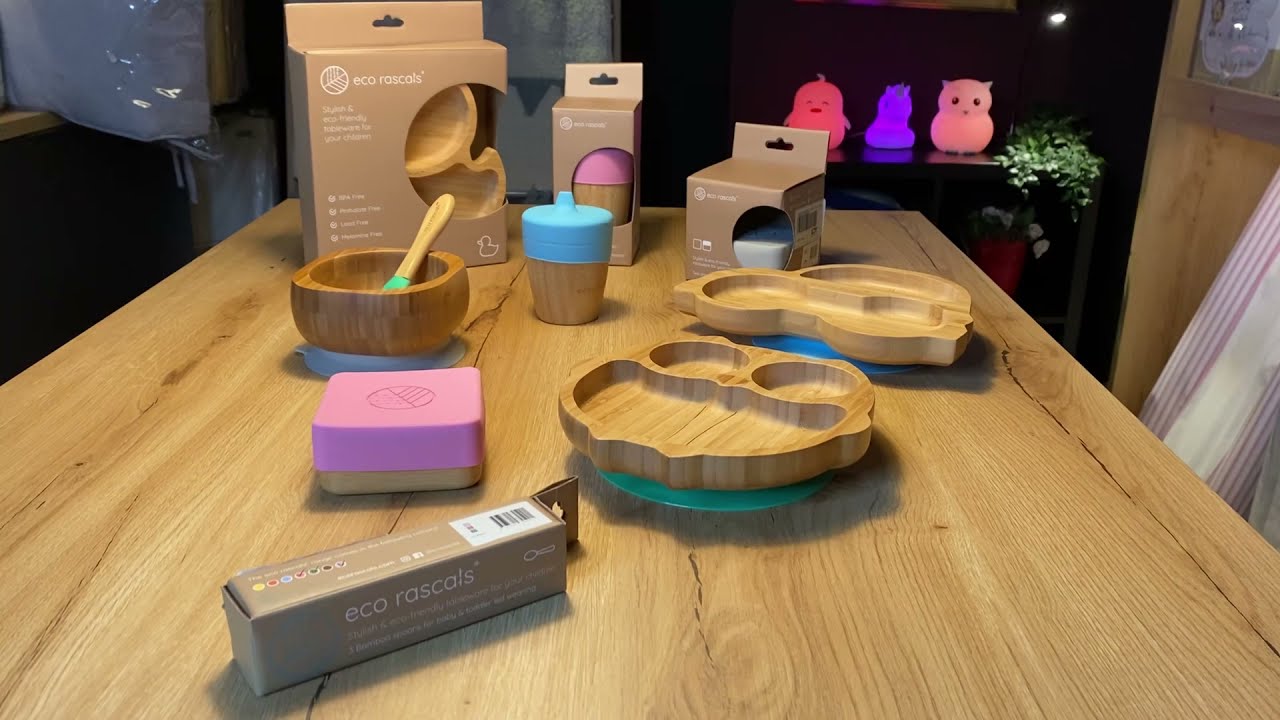 Vajilla y cubiertos para Bebé ECO RASCALS