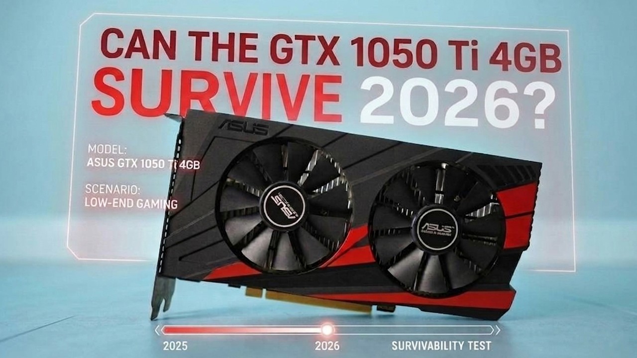 Can the GTX 1050 Ti 4GB Survive 2026?