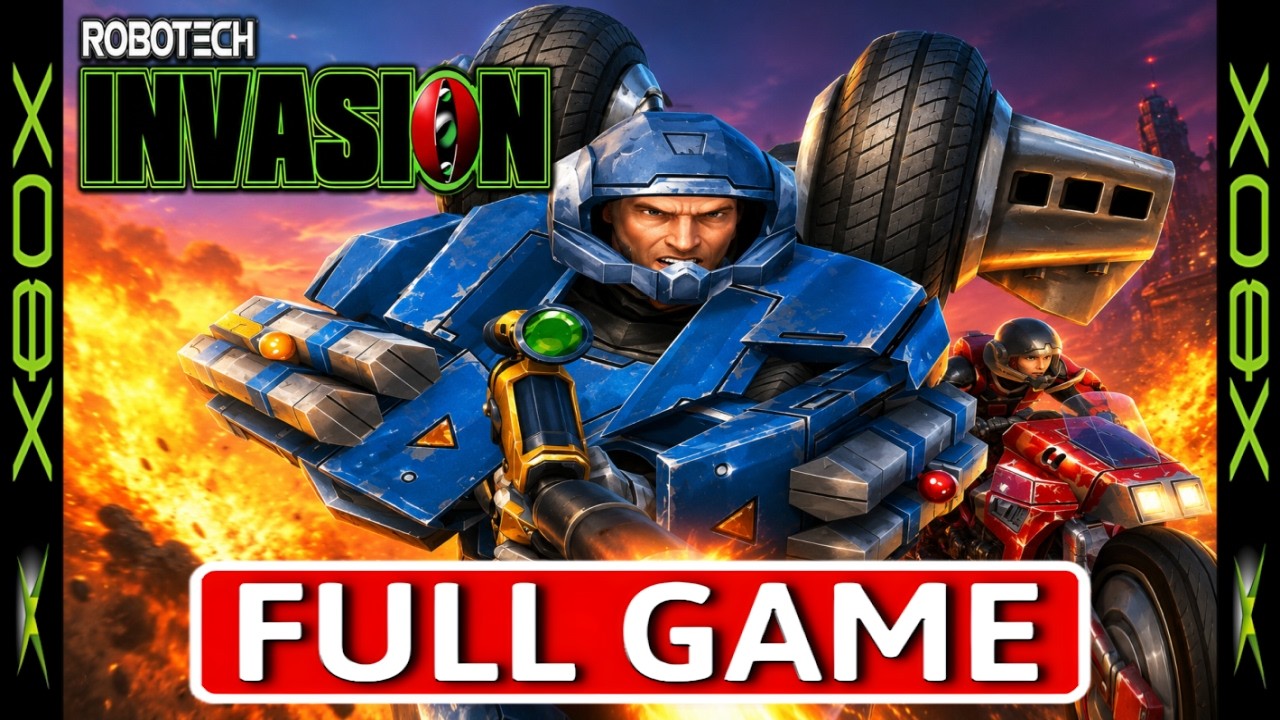 Robotech Invasion - FULL GAME Walkthrough Longplay