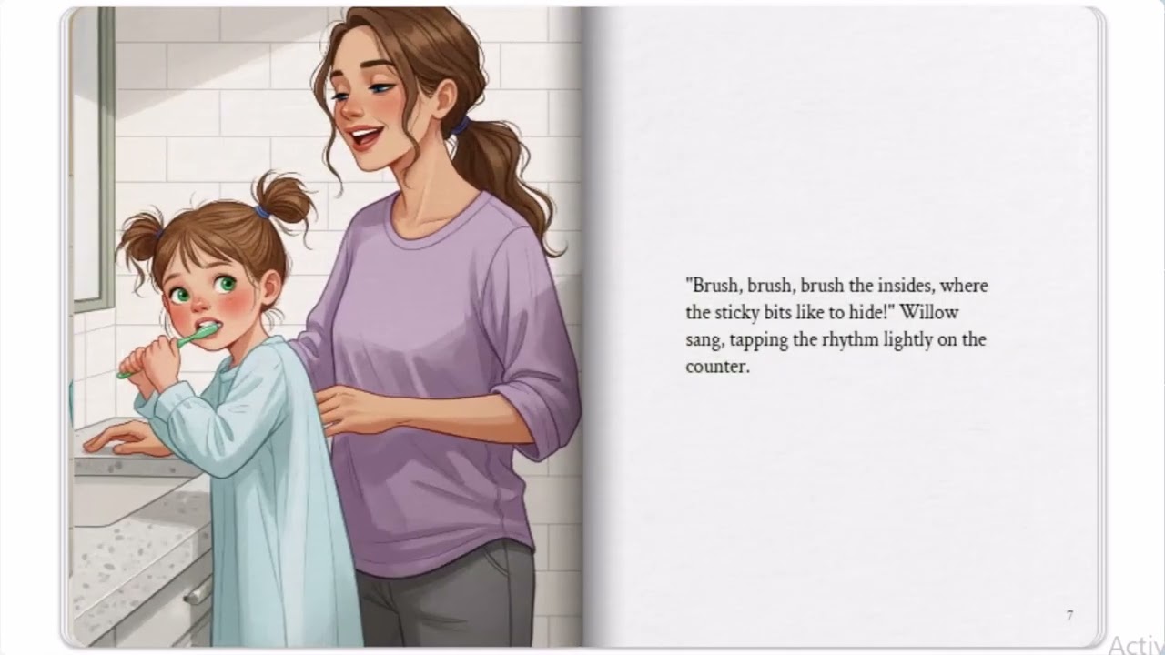 Lily's Night Brush 🪥✨ Bedtime Story for Kids | Stories for Kids | English Learning Story