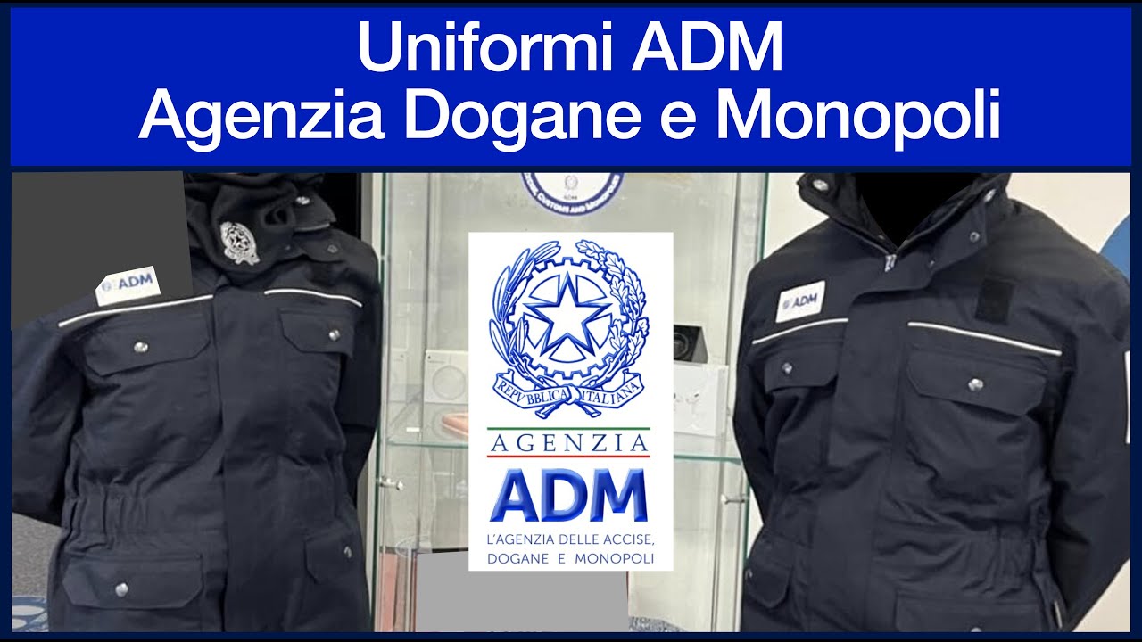 Uniformi ADM - Agenzia delle Dogane e dei Monopoli