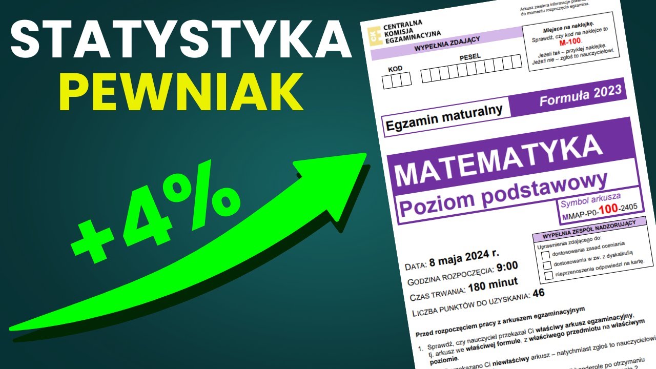 Najłatwiejszy pewniak maturalny - statystyka