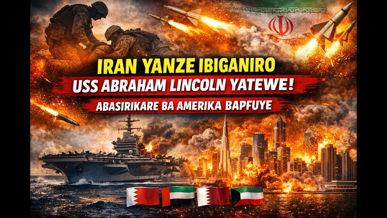 IRAN YANZE IBIGANIRO II USS ABRAHAM LINCOLN YARASHWE? KUKI ABARABU BATINYE KWINJIRA MU NTAMBARA?