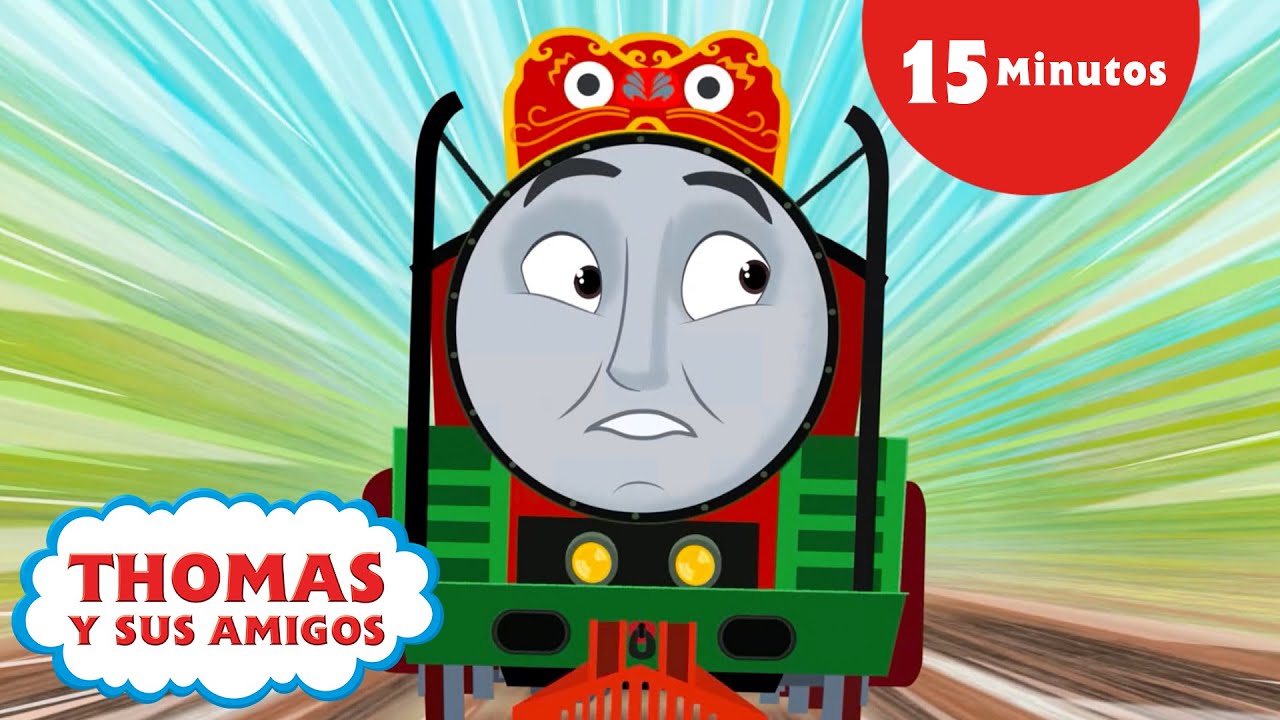 El tren tigre | Trenes A Todo Vapor! Thomas y Sus Amigos Mejores momentos