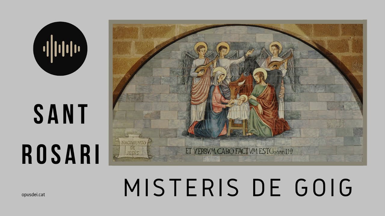 Sant Rosari. Misteris de goig (dilluns i dissabte)