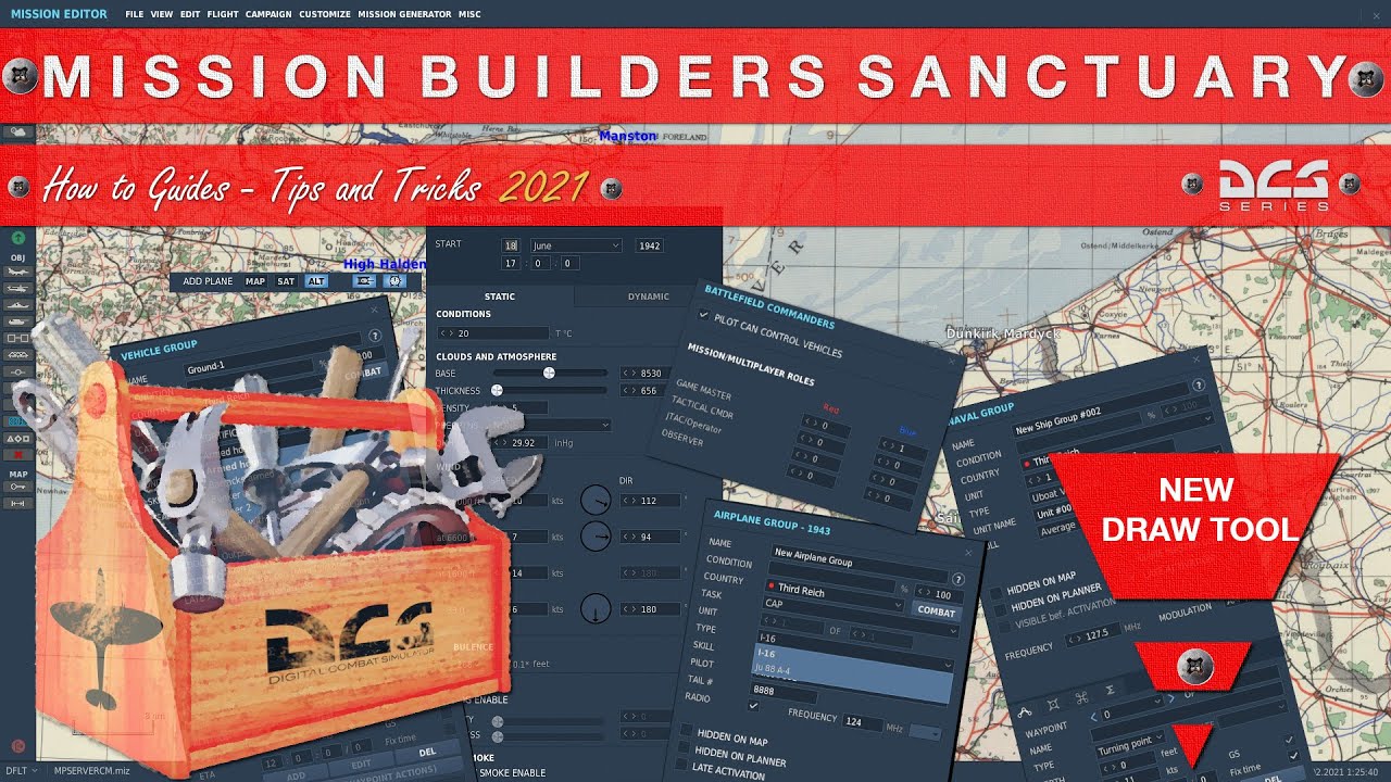 DCS Mission Builders Series | New DRAW TOOL