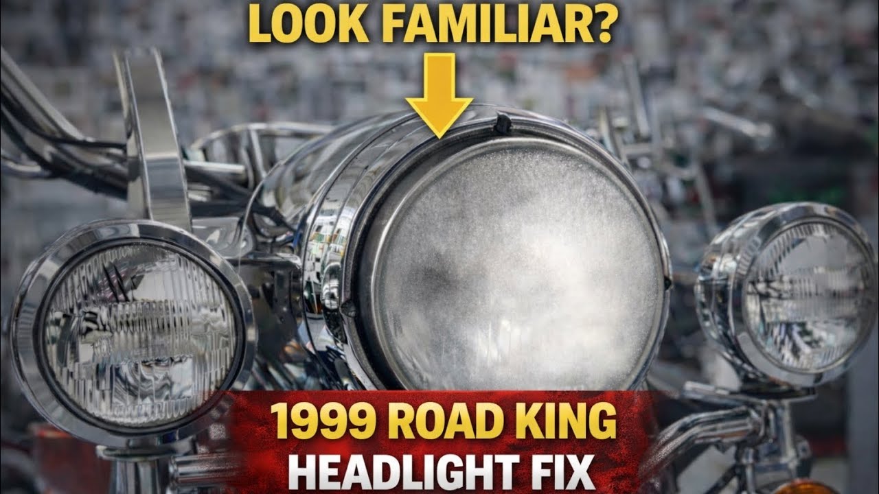 Возвращение к заводской комплектации: Как устранить запотевание 7-дюймовой фары Harley (Road King...