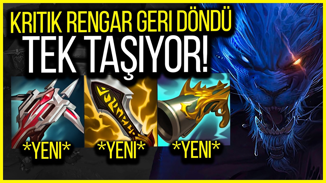 46 ÖLÜMLÜ TAKIMI 30 SKORLA TAŞIMAK! (1v9 Rengar Top Lane)