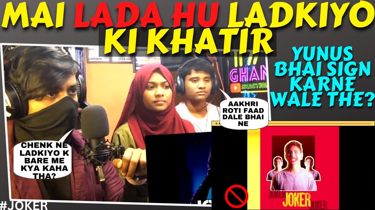 JOKER (DISS) | TALHAH YUNUS (Prod. by UMAIR) [Official Audio] | Reaction